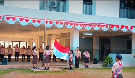 UPACARA HARI PRAMUKA