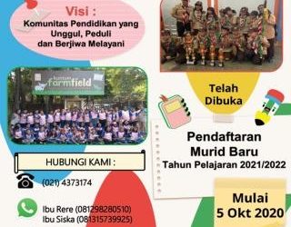 PENERIMAAN MURID BARU TAHUN PEMBELAJARAN 2021/2022 SD STRADA SANTO PETRUS