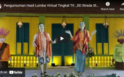 PELAKSANAAN DAN HASIL LOMBA VIRTUAL TINGKAT TK SD STRADA SANTO PETRUS