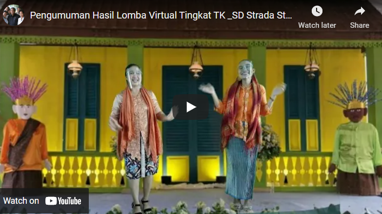 PELAKSANAAN DAN HASIL LOMBA VIRTUAL TINGKAT TK SD STRADA SANTO PETRUS