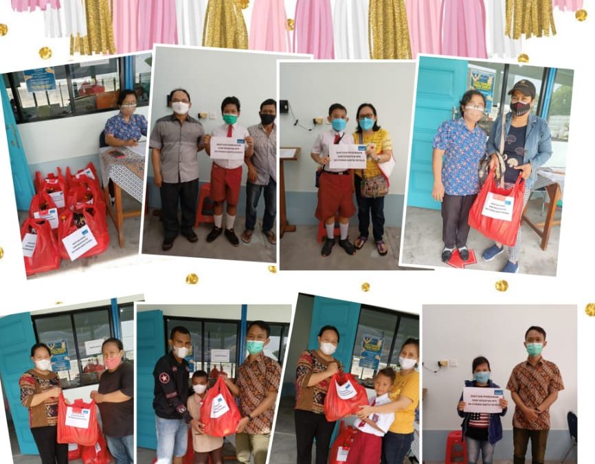 PEMBAGIAN SEMBAKO DAN BEASISWA DALAM RANGKA HPS