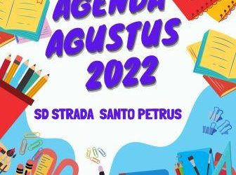 AGENDA AGUSTUS 2022