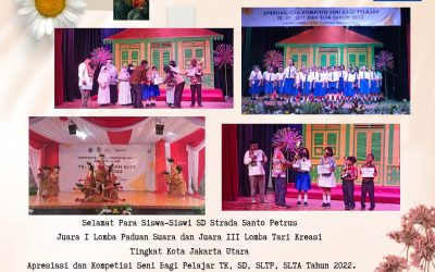 LOMBA TARI KREASI APRESIASI DAN KOMPETISI SENI BAGI PELAJAR TK, SD, SLTP, DAN SLTA TINGKAT KOTA JAKARTA UTARA