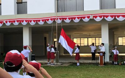 UPACARA MENYAMBUT HUT RI KE 77