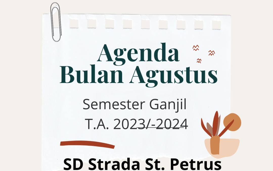 AGENDABULAN AGUSTUS