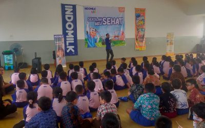 SENAM SEHAT BERSAMA MAJALAH CIA DAN SUSU INDOMILK