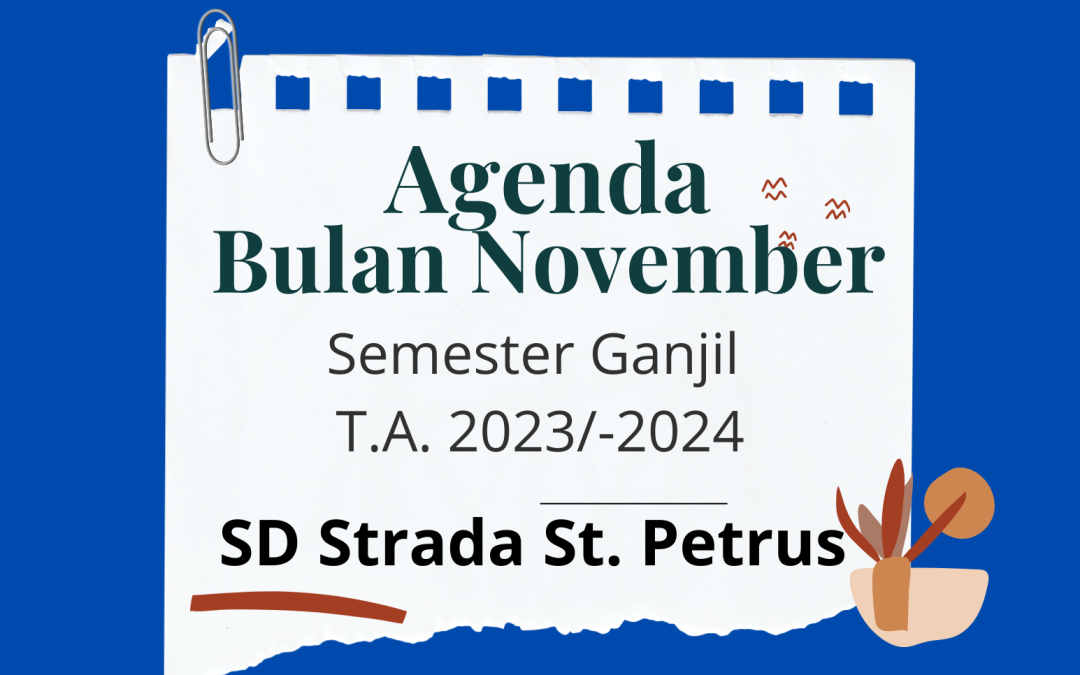AGENDA BULAN NOVEMBER  2023