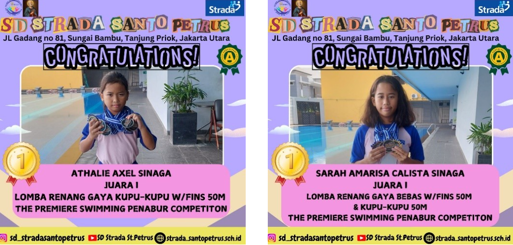 MERAIH PRESTASI DALAM PERLOMBAAN RENANG