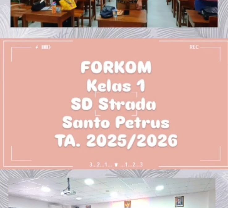 FORKOM KELAS 1 SD STRADA SANTO PETRUS