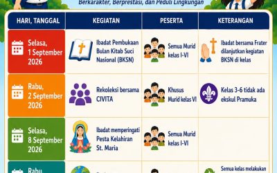 Agenda September 2026