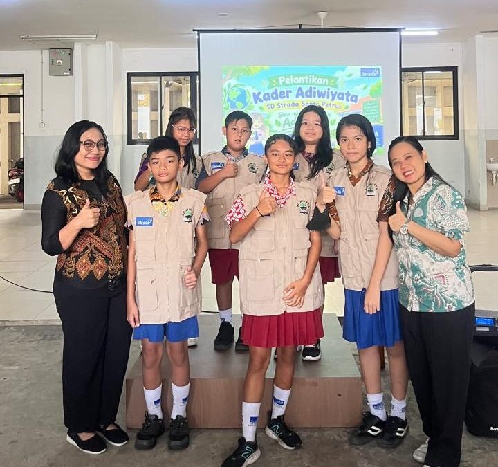 SD Strada Santo Petrus Siap Menuju Sekolah AdiwiyataPelantikan Kader Adiwiyata SD Strada Santo Petrus